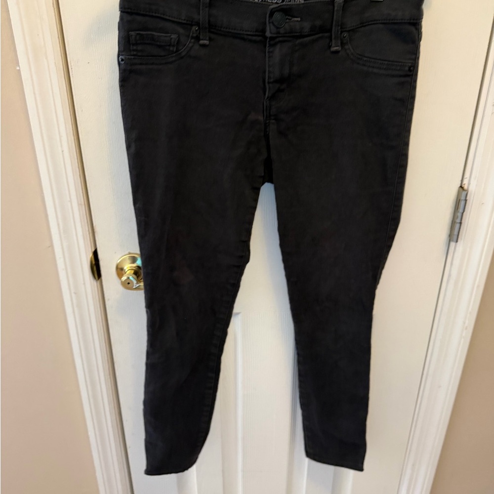 Express Women's Black Skinny Jeans